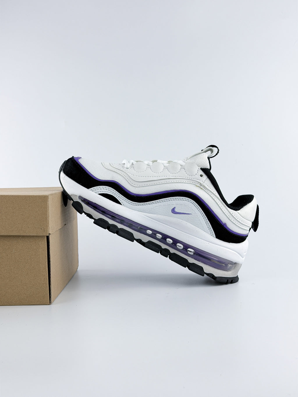 NIKE AIR MAX 97 FUTURA WHITE PURPLE